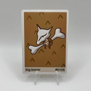 Big Boner (Marowak) #0105 - Gen 1 Pookiemoot Fan Art - Pokemon